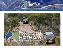 Tablet Screenshot of beyondhotham.com.au